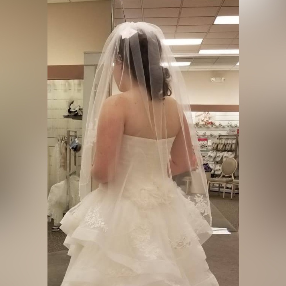 Elegant Ivory Wedding Veil